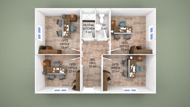 72-m2-Prefabrik-Ofis-Şantiye-Binası-2