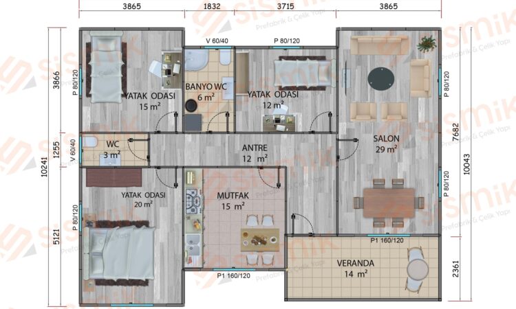 126 m² plan 126 m² plan